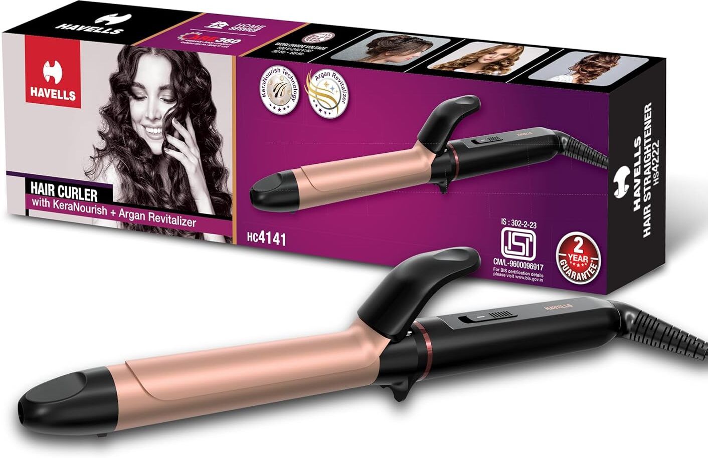 HAVELLS HC4141 Electric Hair Curler-image-22