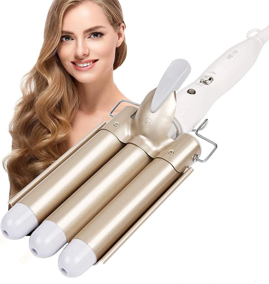 WILCOON 3 Barrel curling iron electric adjustment salon hair curler Electric Hair Curler-image-30