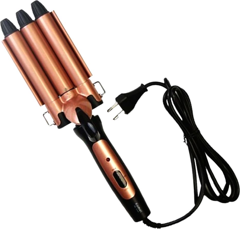 WILCOON high quality curling iron ceramic triple barrel hair styler hair curler Electric Hair Curler-image-32