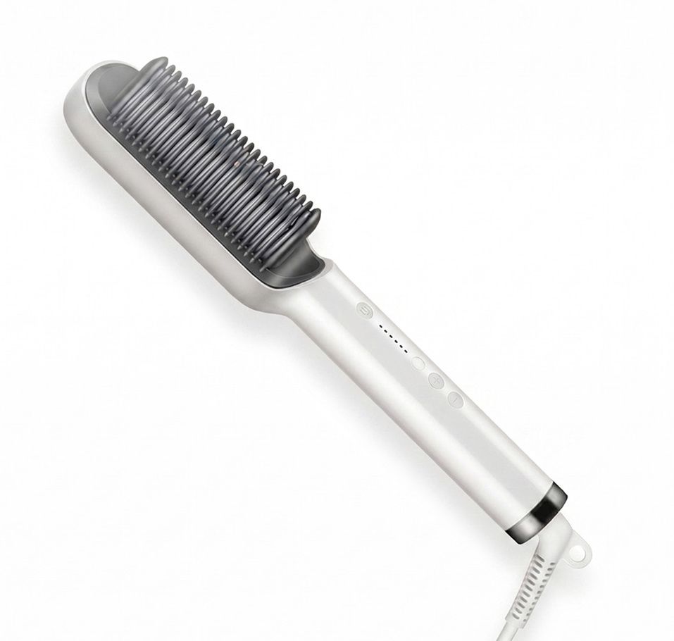 Vibrona Lightweight Hair Straightener Comb with Quick Heat and Safe Styling Function Electric Hair Styler-image-41