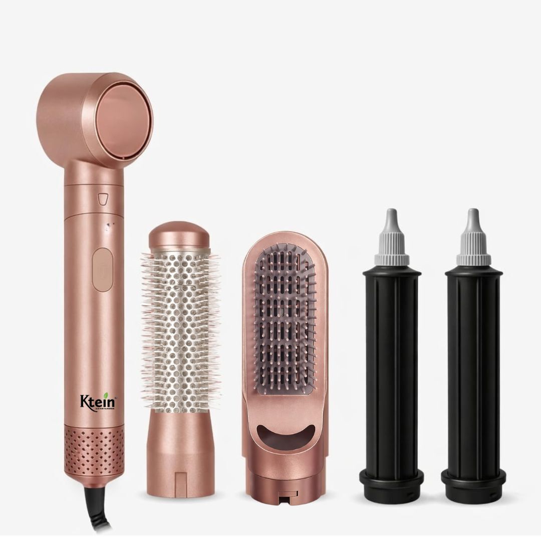 ktein 5-IN-1 Pro Rose Gold Electric Hair Styler-picture-11
