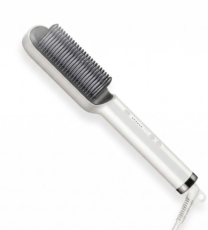 Vibrona Ceramic Heated Comb for Quick Hair Straightening and Salon Style Results Electric Hair Styler-image-6