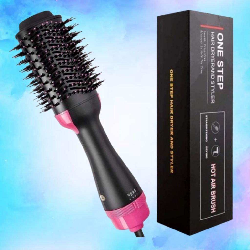 RAVYAENTERPRISES Hair Styler Brush with Straightening and Drying Features Electric Hair Styler-image-6