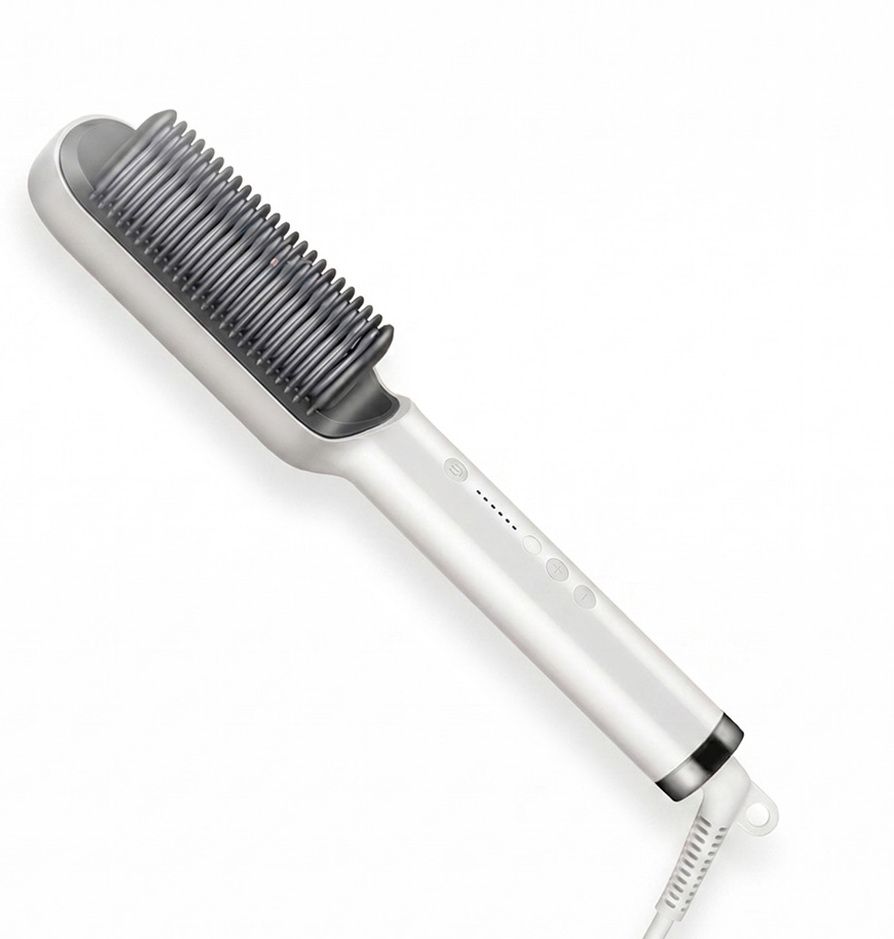 Vibrona Fast Heating Ceramic Hair Comb for Straight Smooth and Silky Hair Results Electric Hair Styler-image-49