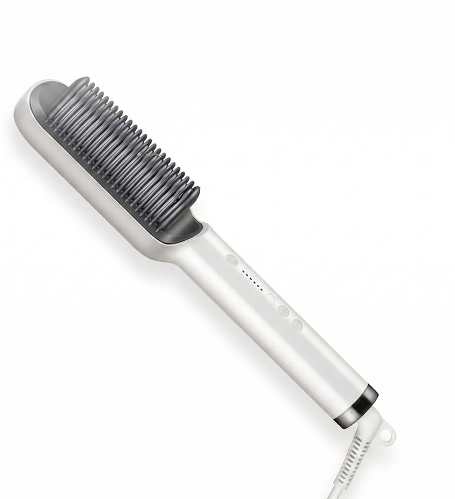 Vibrona Hair Smoother Brush with Ceramic Heating Technology and Easy Grip Handle Electric Hair Styler-image-22