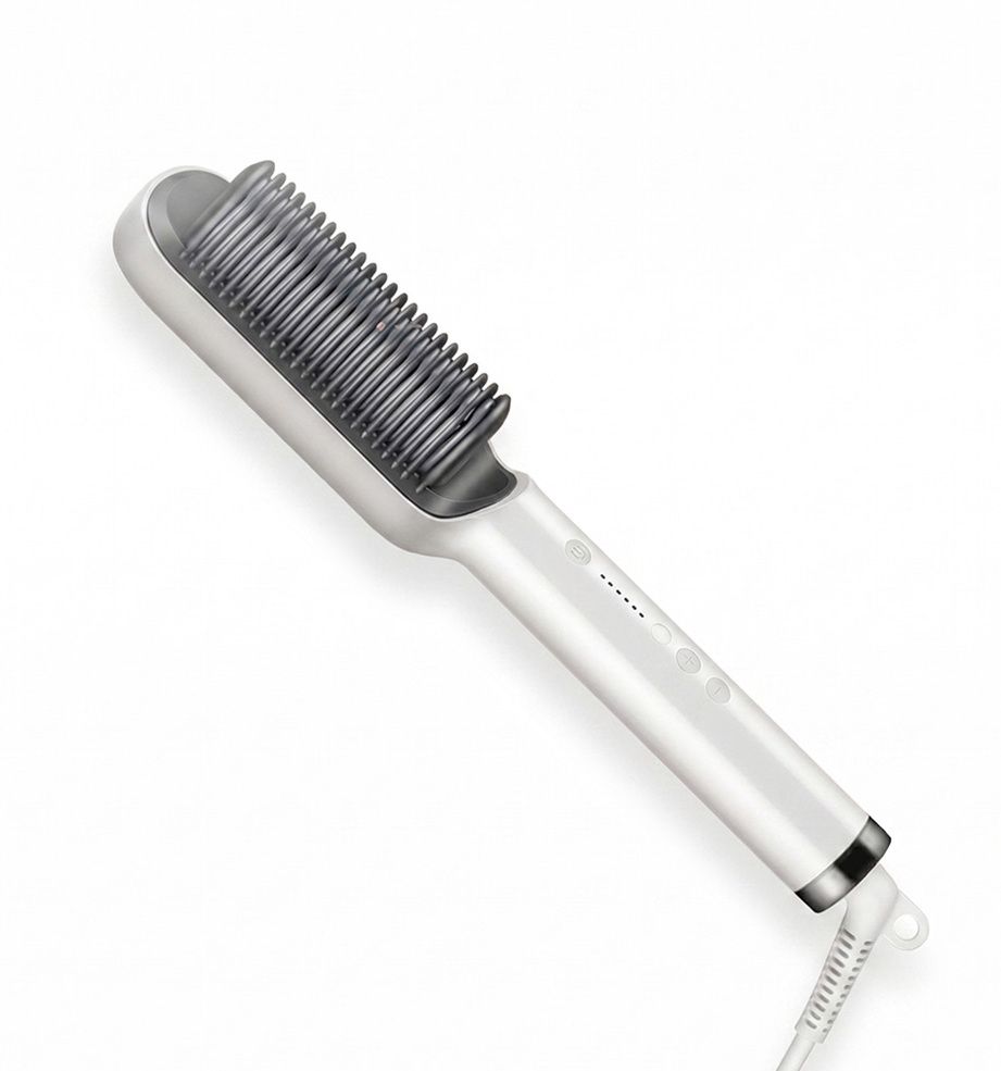 Vibrona Portable Hair Styling Brush for Straightening and Smoothing Hair Instantly Electric Hair Styler-image-8
