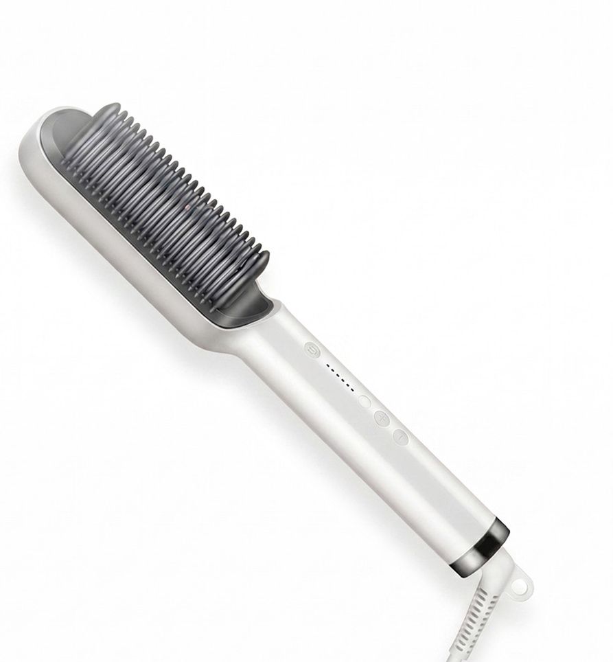 Vibrona Hair Styling Straightener Brush with Lightweight Body and Quick Heat Up Electric Hair Styler-image-28