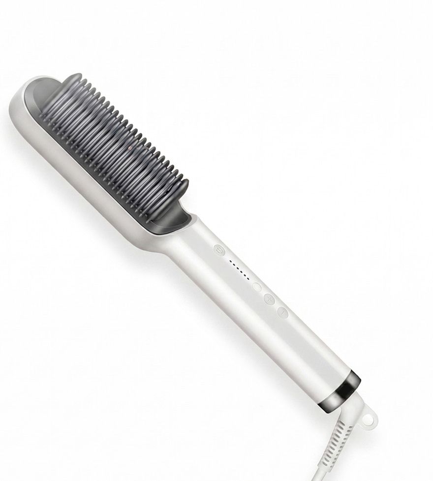 Vibrona Heated Hair Comb Straightener for Smooth Hair and Long Lasting Styling Results Electric Hair Styler-image-2