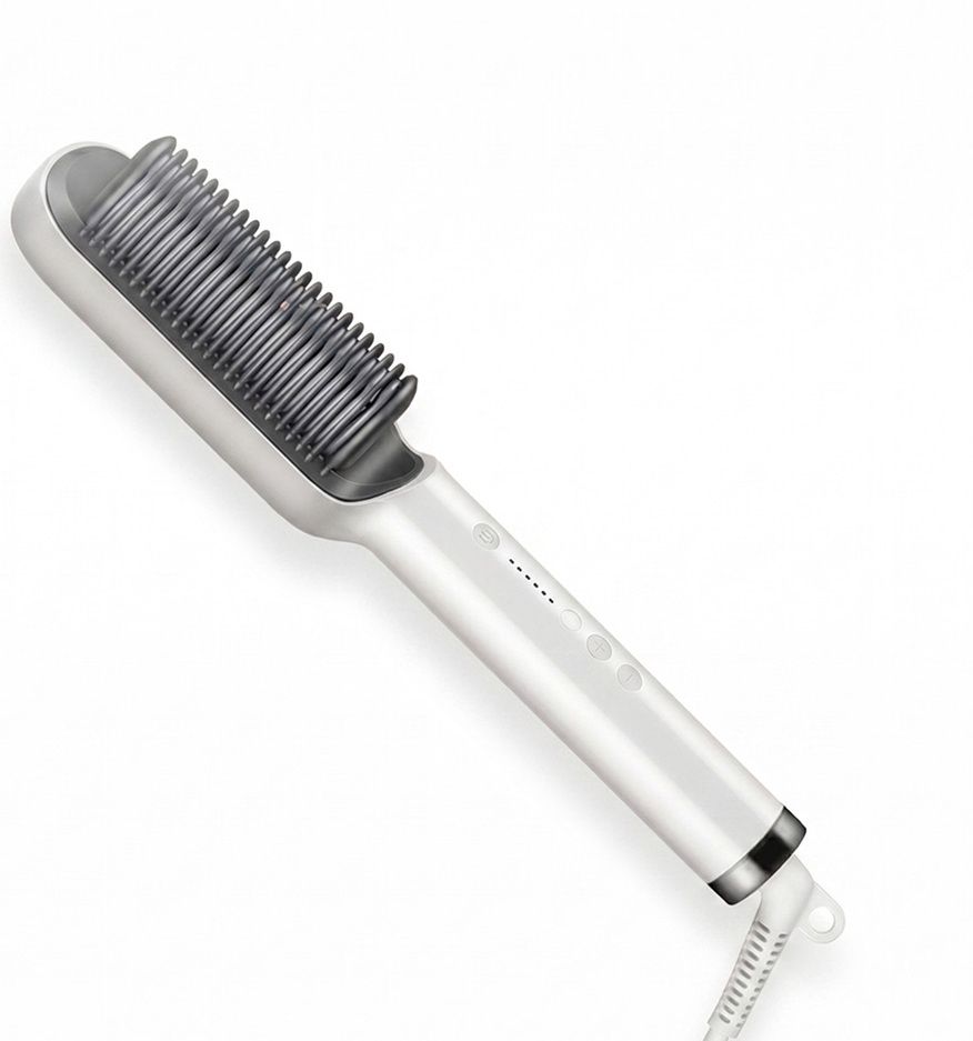 Vibrona Electric Hair Comb Straightener with Safe Heat Technology and Modern Design Electric Hair Styler-image-37