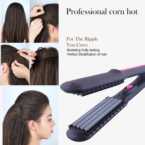 MARSELITE Girl's Mini Crimping Styler Machine 8006 Crimping Hair Machine (Hair Crimper) Electric Hair Styler