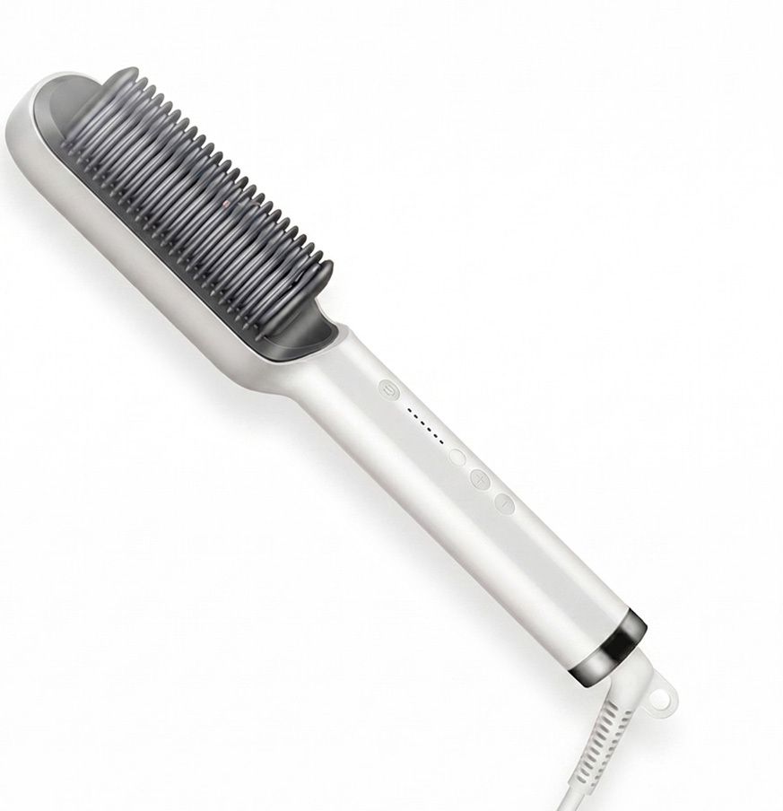 Vibrona Electric Ceramic Hair Brush for Fast Straightening and Daily Hair Styling Electric Hair Styler-image-15
