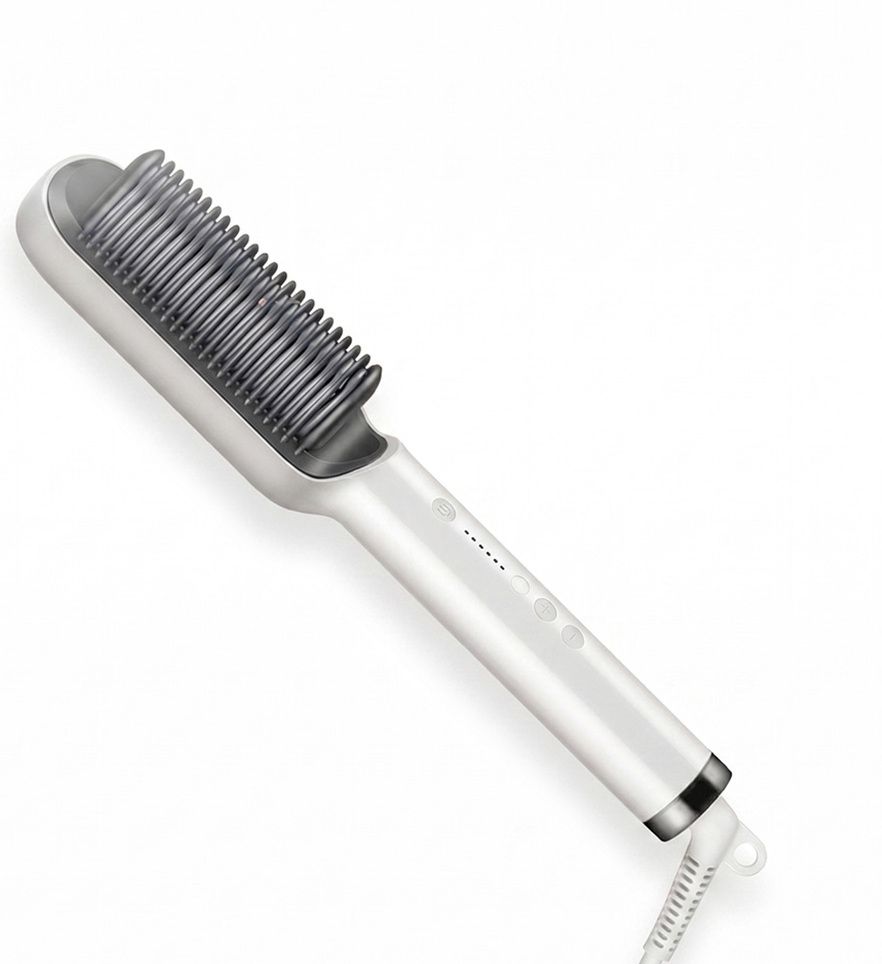 Vibrona Hair Straightening Brush with Multiple Heat Modes and Ceramic Coating Electric Hair Styler-image-5