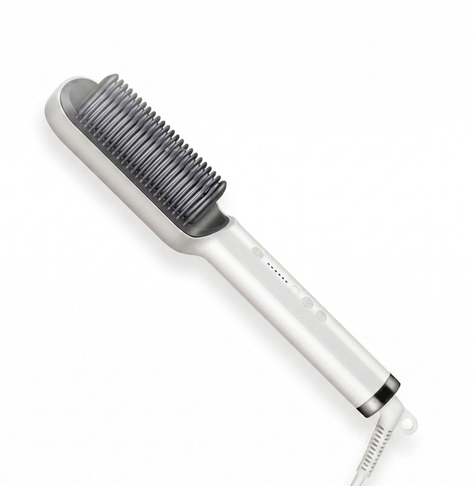 Vibrona Portable Heated Hair Brush for Smooth Hair and Professional Styling Results Electric Hair Styler-image-9