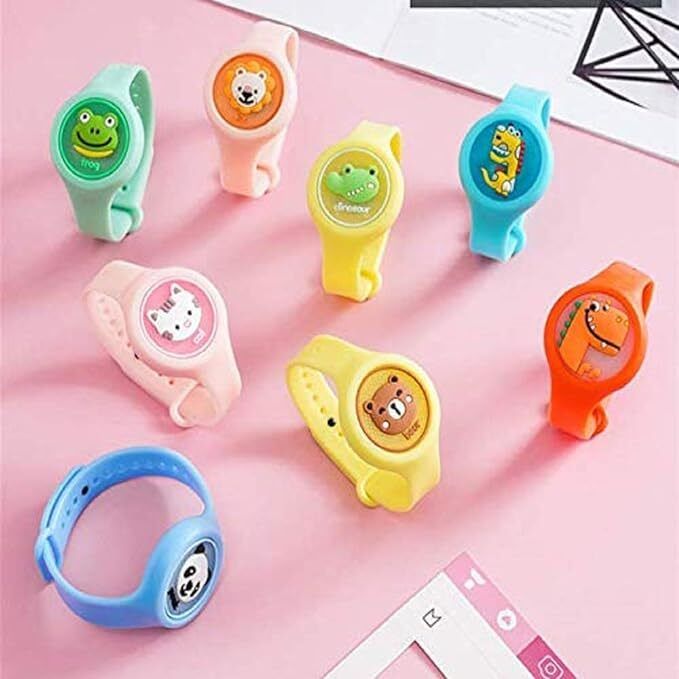 searegal Sara Mosquito Repellent Watch with LED Light for Baby Nylon Kids Mosquito Net-picture-2