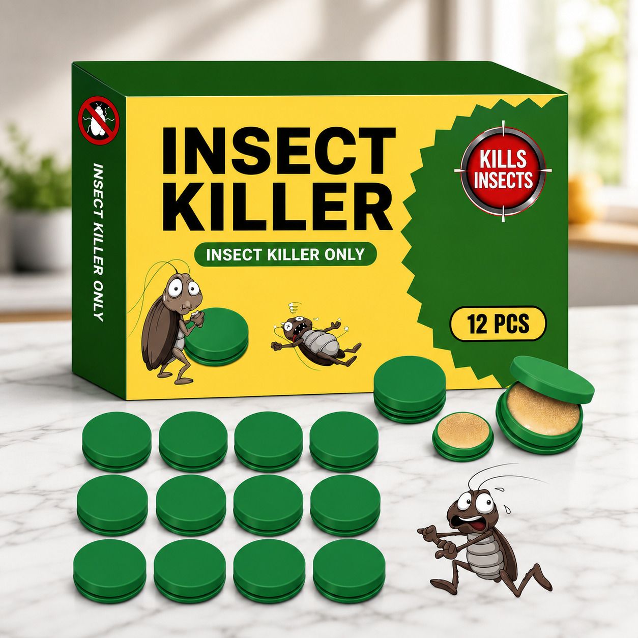 shree radhe mart Cockroach Killer Bait Gel for Home Insect Net-picture-40