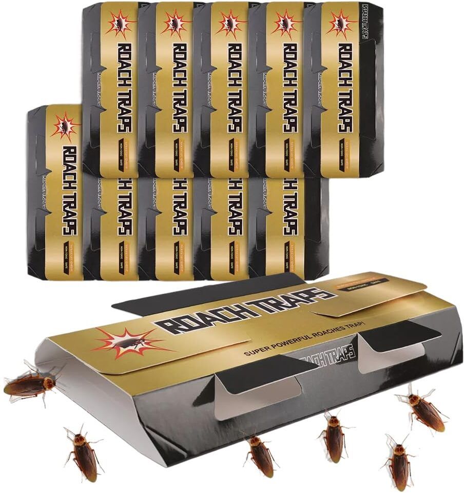Roach Trap Indoor Roach Killer for Home Apartment Garage Snap Trap-image-1
