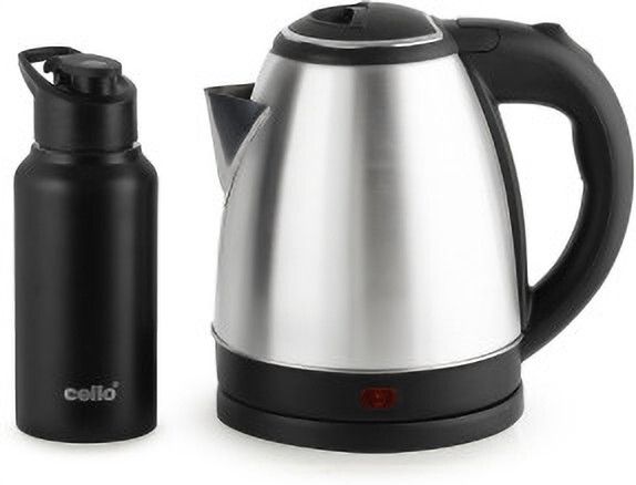 Quick Boil Lifestyle Kettle 1.5 L + Sippa 500 ML Stainless Steel Water Bottle Electric Kettle