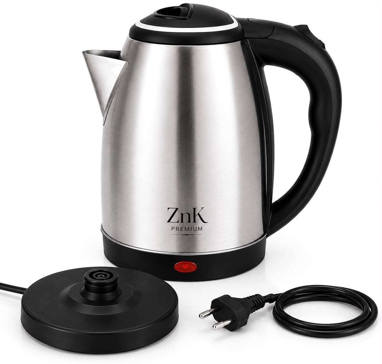 znk Stainless Steel Electric Kettle|1500W Fast Boil|Perfect for Home & Kitchen Use Beverage Maker-picture-37