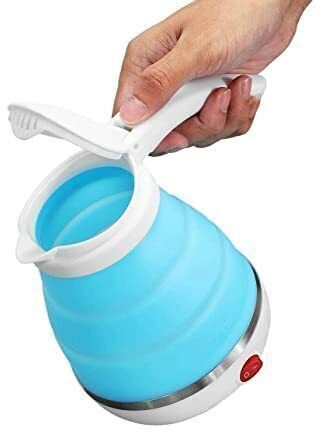 N26_Foldable Kettle Collapsible Silicon 220V 50Hz for Tea Coffee Hot Water Electric Kettle-image-16