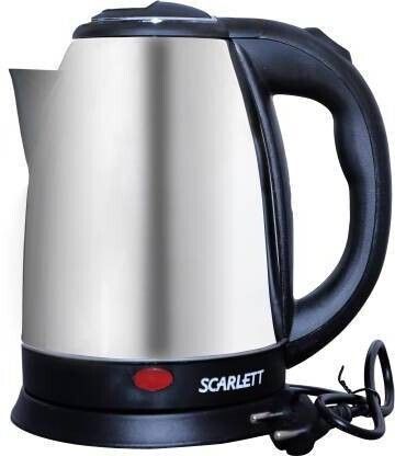 2001-Hot Water Pot Portable Boiler Tea Coffee Warmer Heater Cordless Electric Kettle (2, Silver) Electric Kettle-image-30
