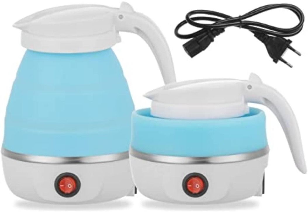 Travel Foldable Fast Boiling Portable Electric Kettle Silicone Food Grade Electric Kettle-image-10