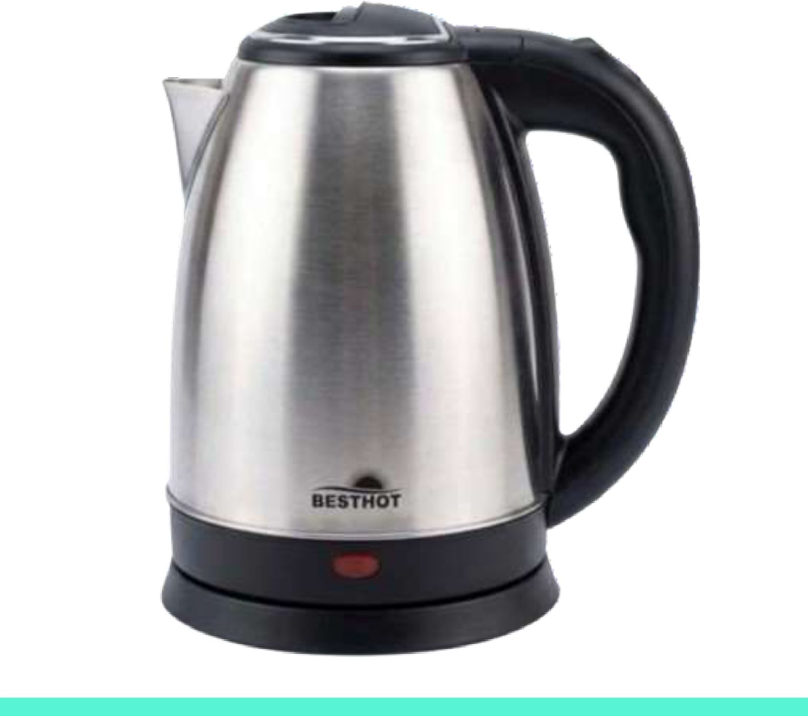 Electric Kettle with Stainless Steel Body, 1.5 litre, for boiling Tea/CoffeeF423 Electric Kettle-image-17