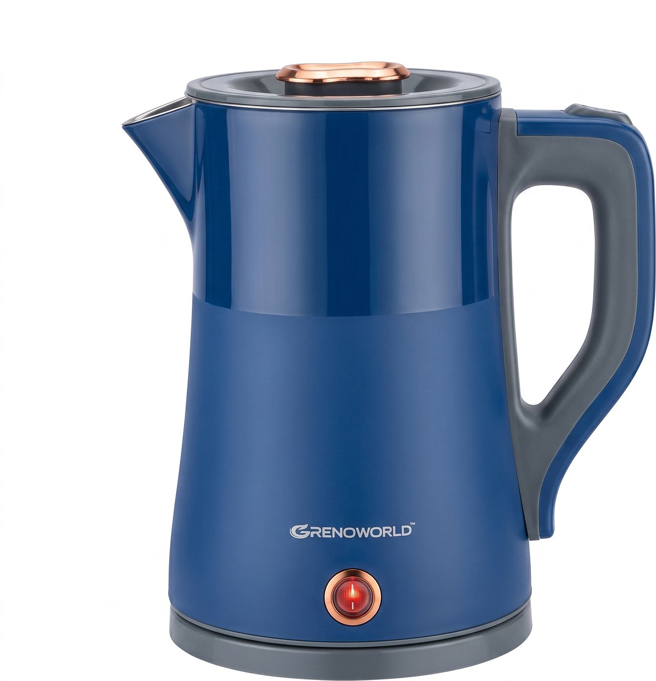 PC Blue Electric Kettle 1.5L | 1500W Fast Boil | Stainless Steel Inner Body Electric Kettle-image-37