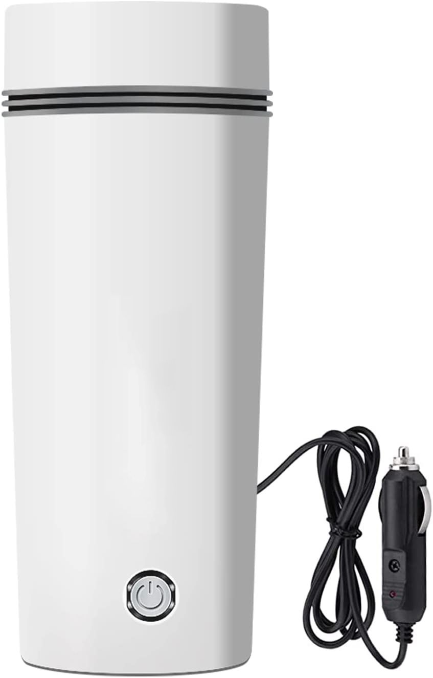 12V Stainless Steel Electric Kettle Cup Auto Shut-off for All Cars Electric Kettle-image-45