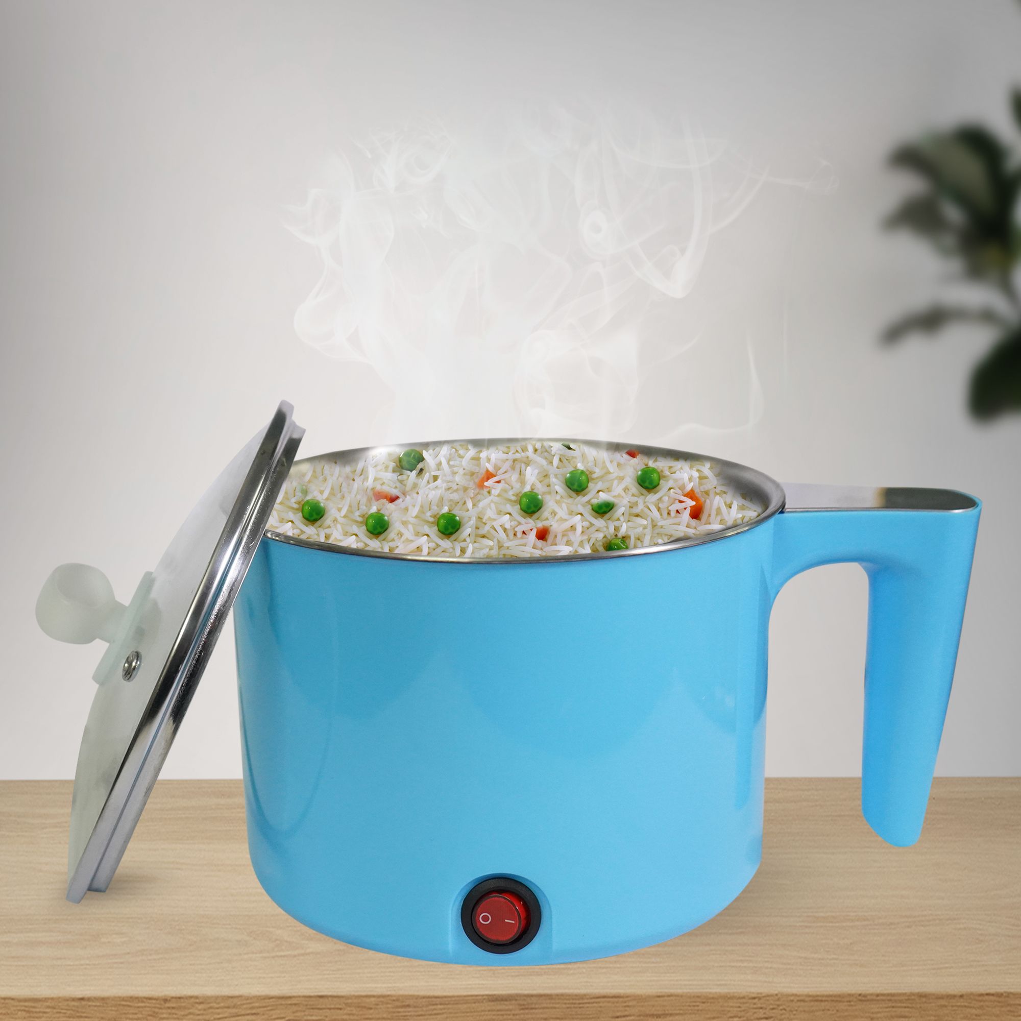 Electric-blue-Rice Cooker 105 Multi Cooker Electric Kettle-image-5