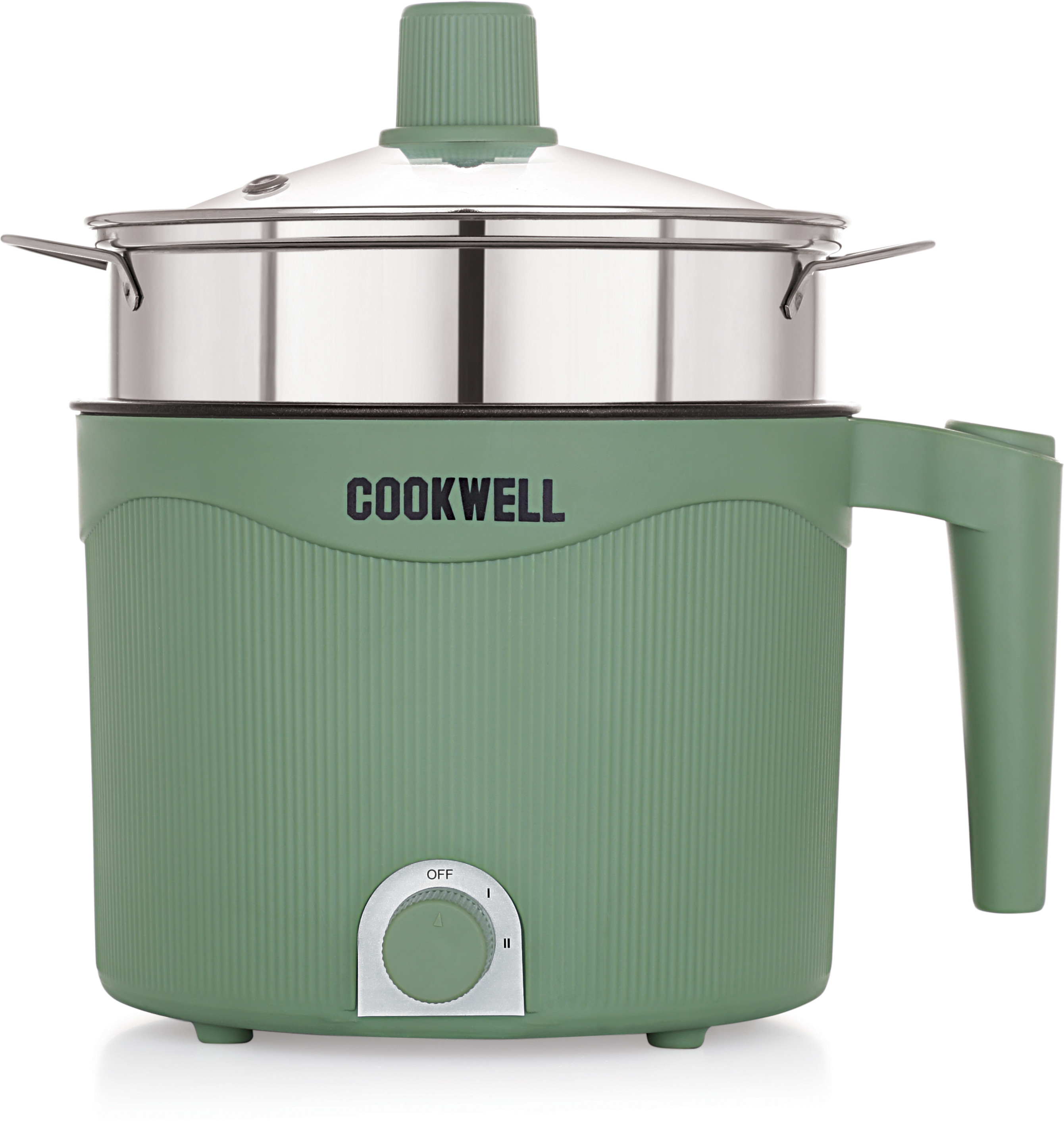 cookwell Multipurpose Nonstick Kettle Multi Cooker Electric Kettle image 1