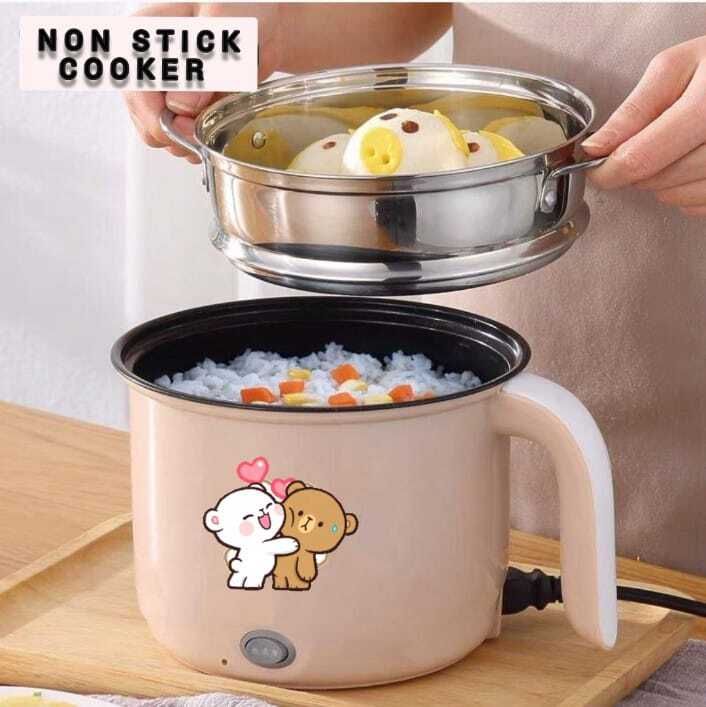 gamadiyn bazaar Hot Pot Multifunction Electric Cooking for Cooking Frying Stew & Steaming Multi Cooker Electric Kettle-picture-22