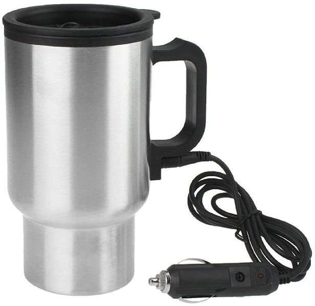 12V Car Heating Cup Stainless Steel Travel Mug Electric Water Boiler Electric Kettle-image-40