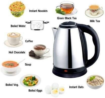 nimyank ® Hot Water Pot Portable Boiler Tea Coffee Heater Cordless Electric Kettle ni340 6 Cups Coffee Maker-picture-44