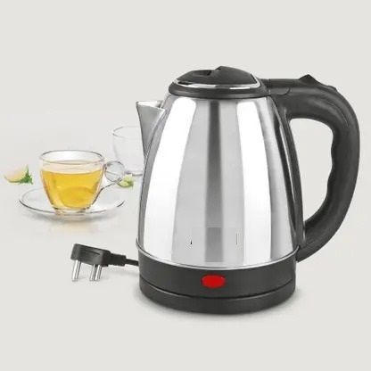 Electric Kettle with Stainless Steel Body (Silver & Black) Electric Kettle-image-28