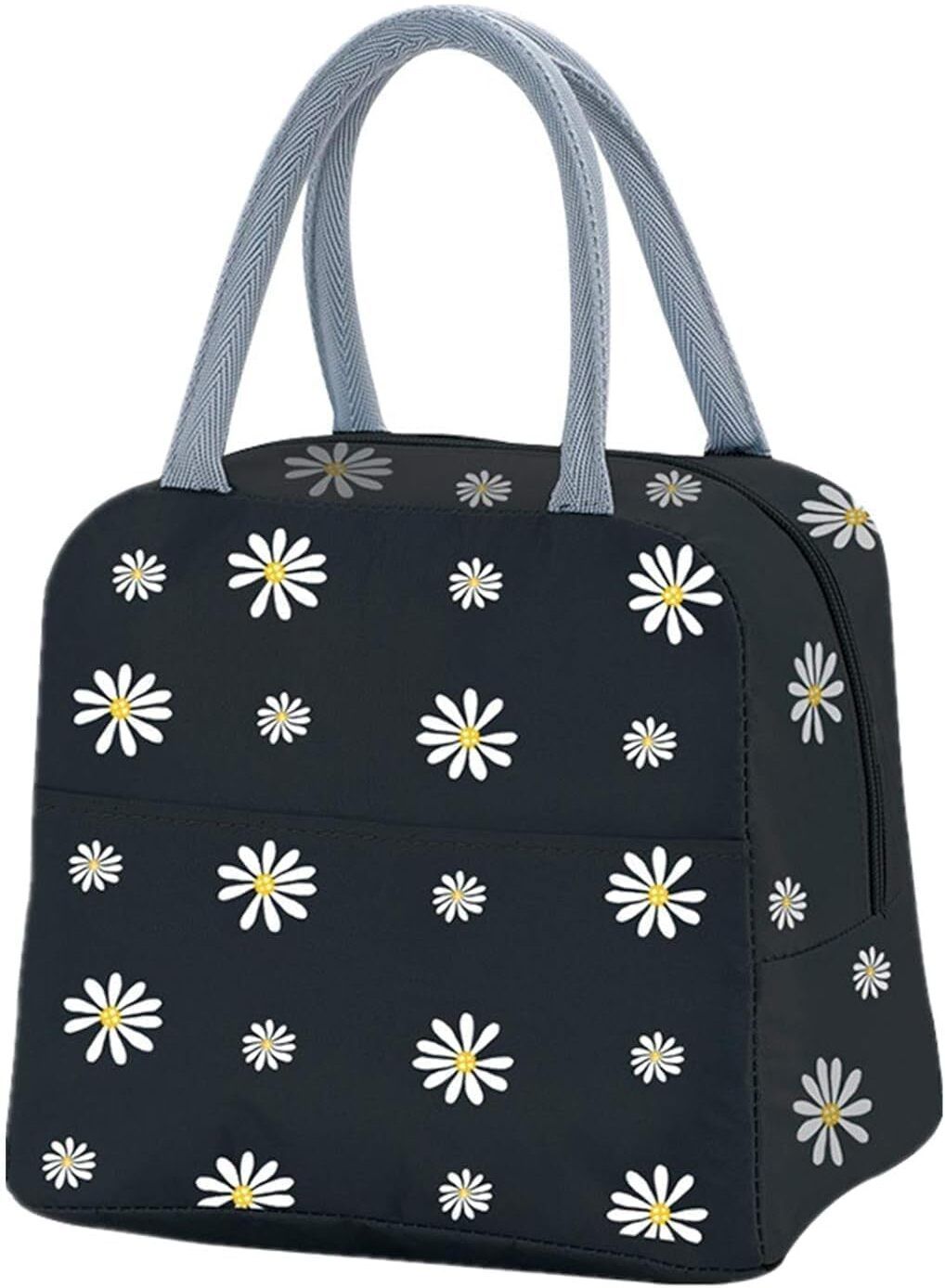 Reusable Cute Tote Lunch Box for Adult & Men, Work Office Travel School Picnic Waterproof Lunch Bag-image-2