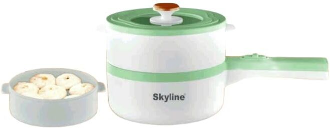 Multifunction Electric Pan with Steamer VTL2060 Round Electric Pan