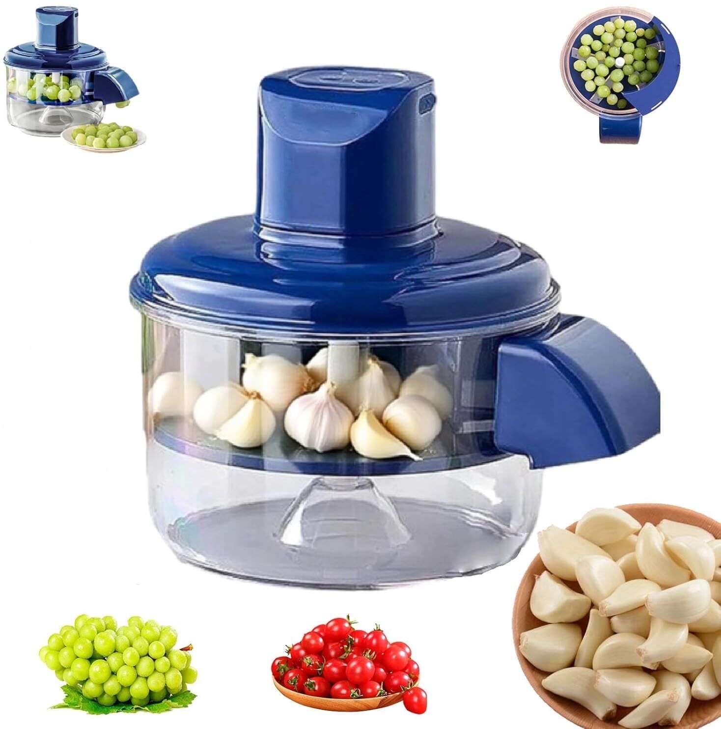 Electric Peeler Machine for Garlic & Small Fruits Electric Vegetable & Fruit Chopper