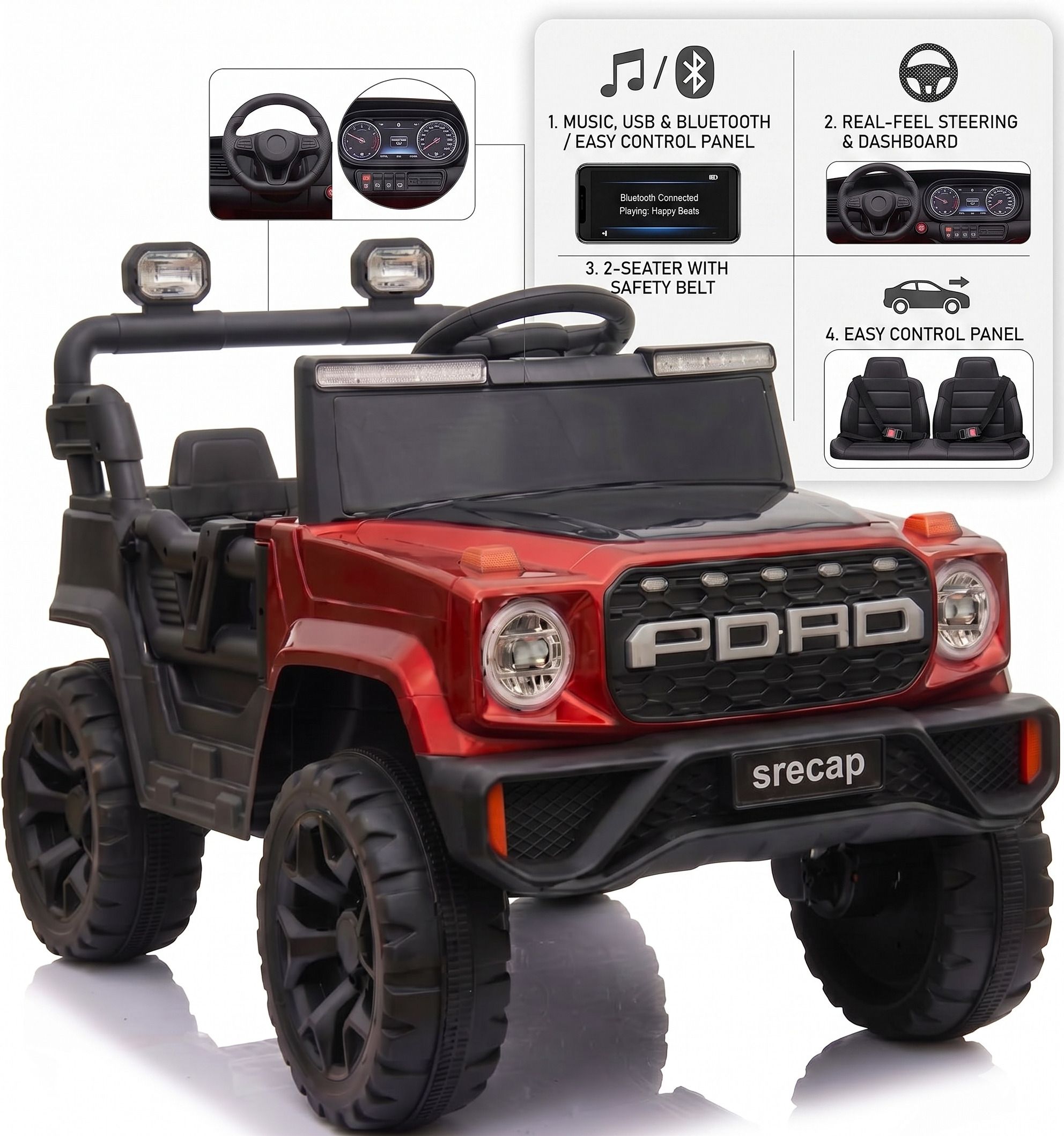 kidscruser Car Battery Operated Ride On-picture-6
