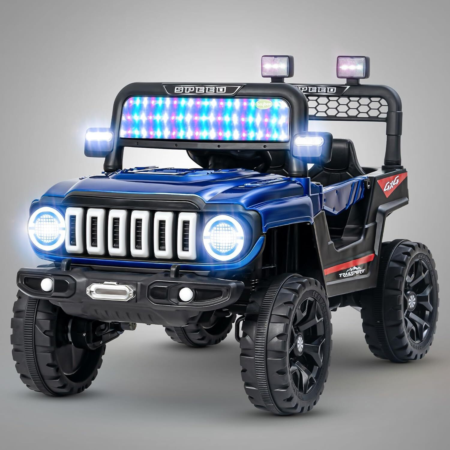 oh baby Battery Operated Car Jeep for Kids, Baby Ride on Toy Car Rechargeable Electric Jeep Battery Operated Ride On-picture-37