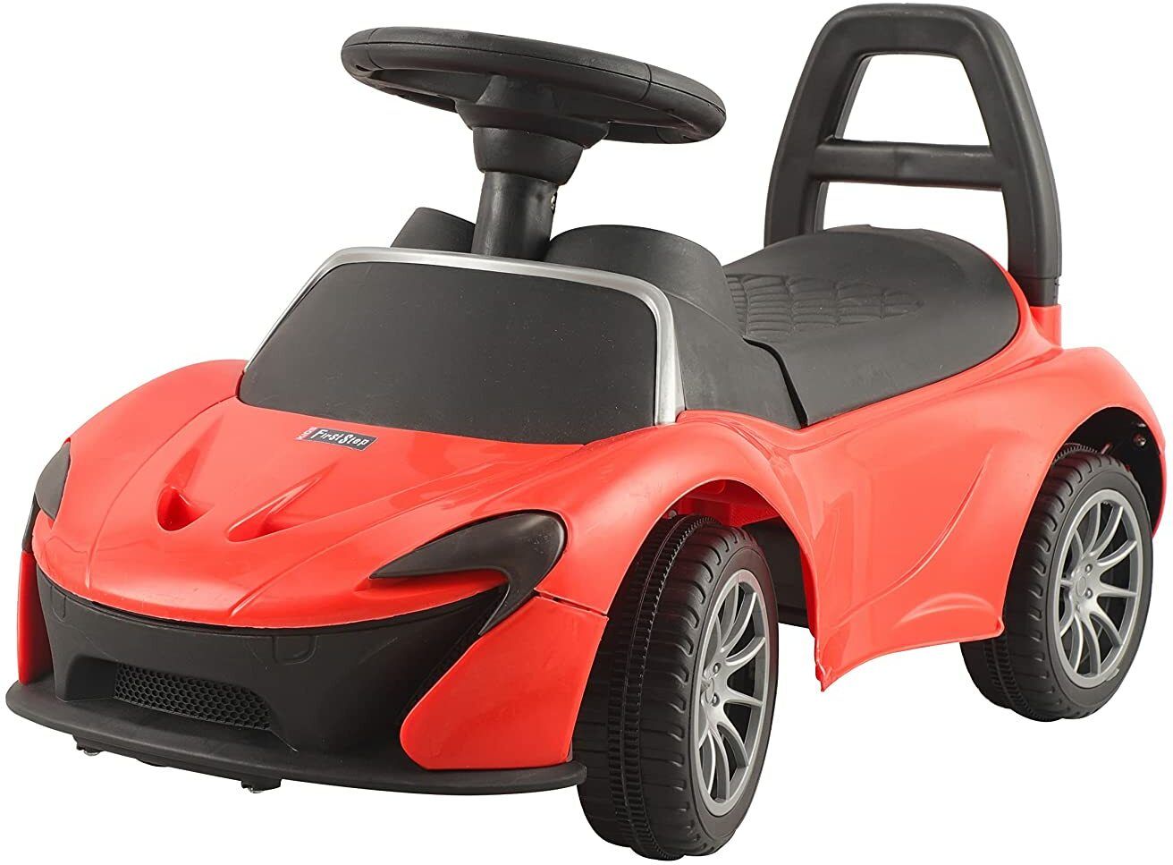 Drift Spider Car Ride on for Kids with Music & LED Light, Age 1 to 3 Years Push Car Non Battery Operated Ride On