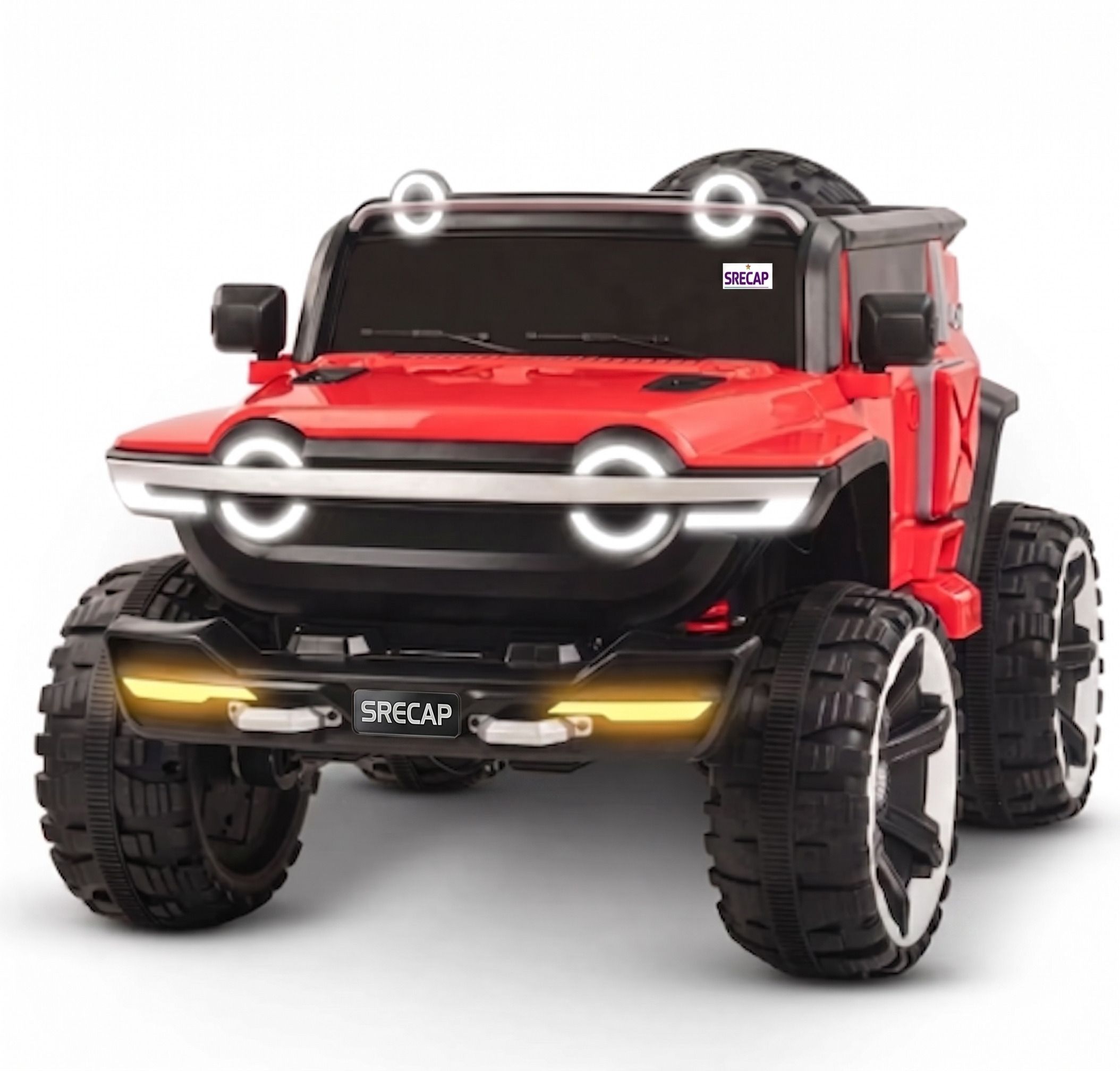 kidscruser 1166 Battery Operated 4×4 Jeep for Kids, Ride on Toy Kids Car Light & Music Jeep Battery Operated Ride On-picture-16