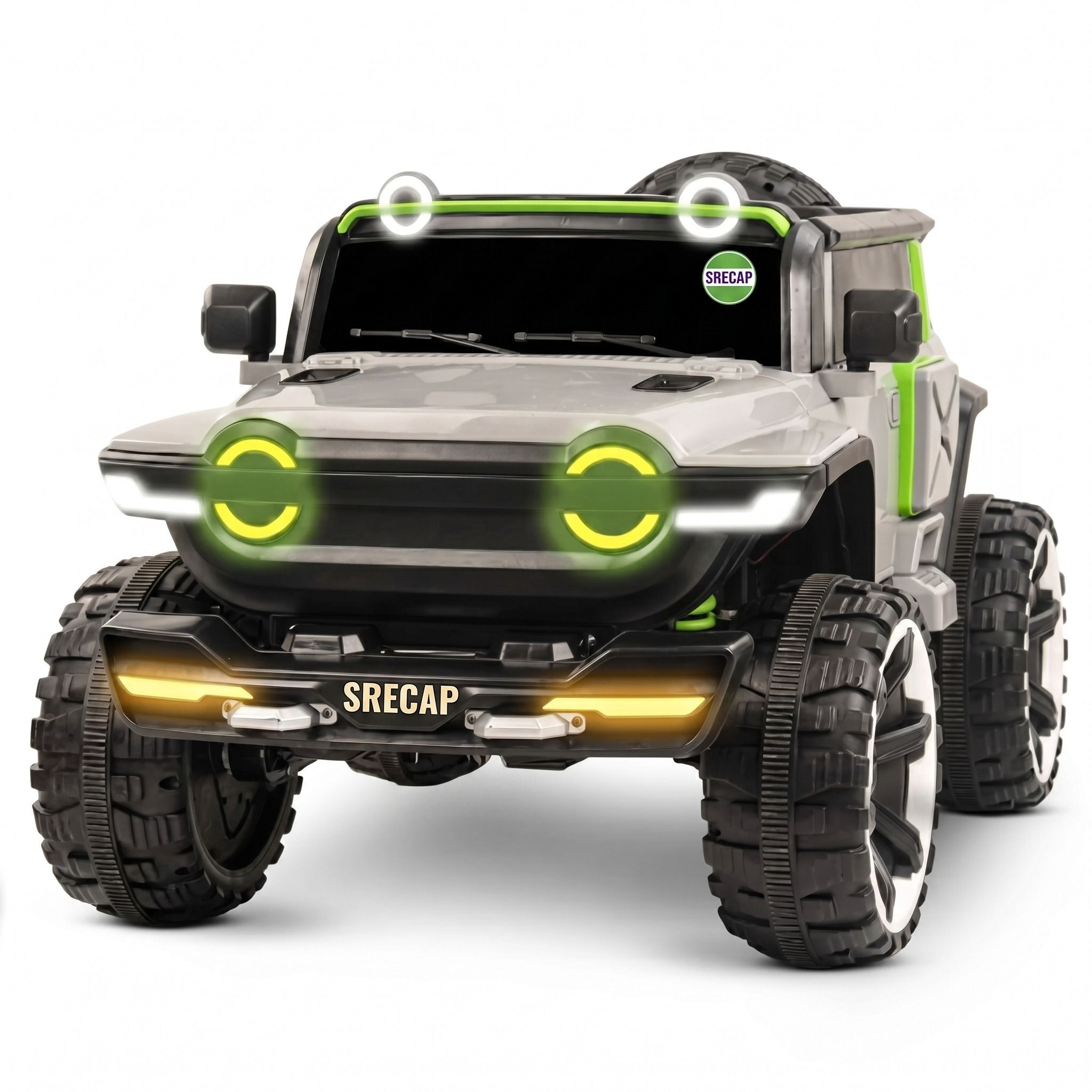 kidscruser 502 Battery Operated 4×4 Jeep for Kids, Ride on Toy Kids Car Light & Music Jeep Battery Operated Ride On-picture-2