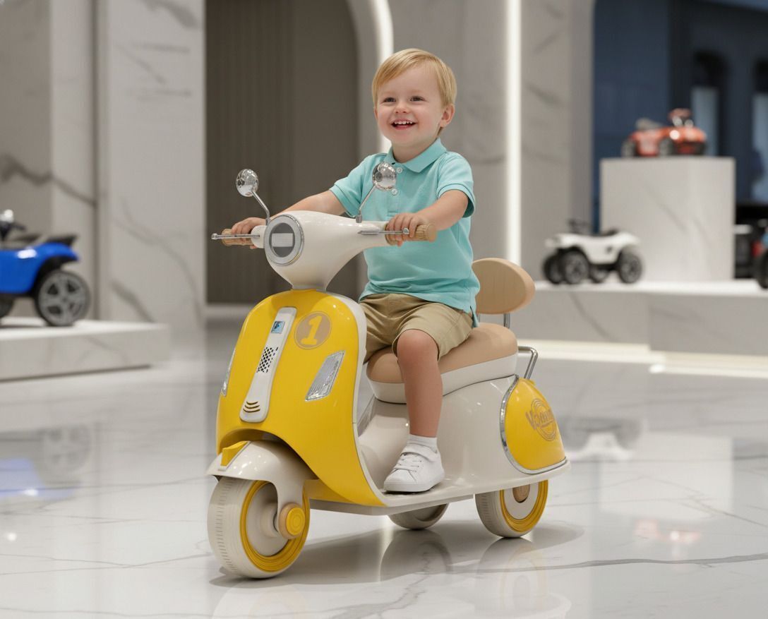 oh baby mldm369 Kids Electric Ride On bike Scooter Battery Operated Ride On-picture-42