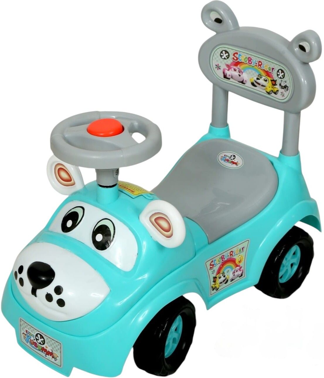 BEST QUALITY MADE IN INDIA, RIDEON CAR, MUSIC & LIGHT, FOR UPTO 2 YEAR KIDS ONLY Car Non Battery Operated Ride On-image-28