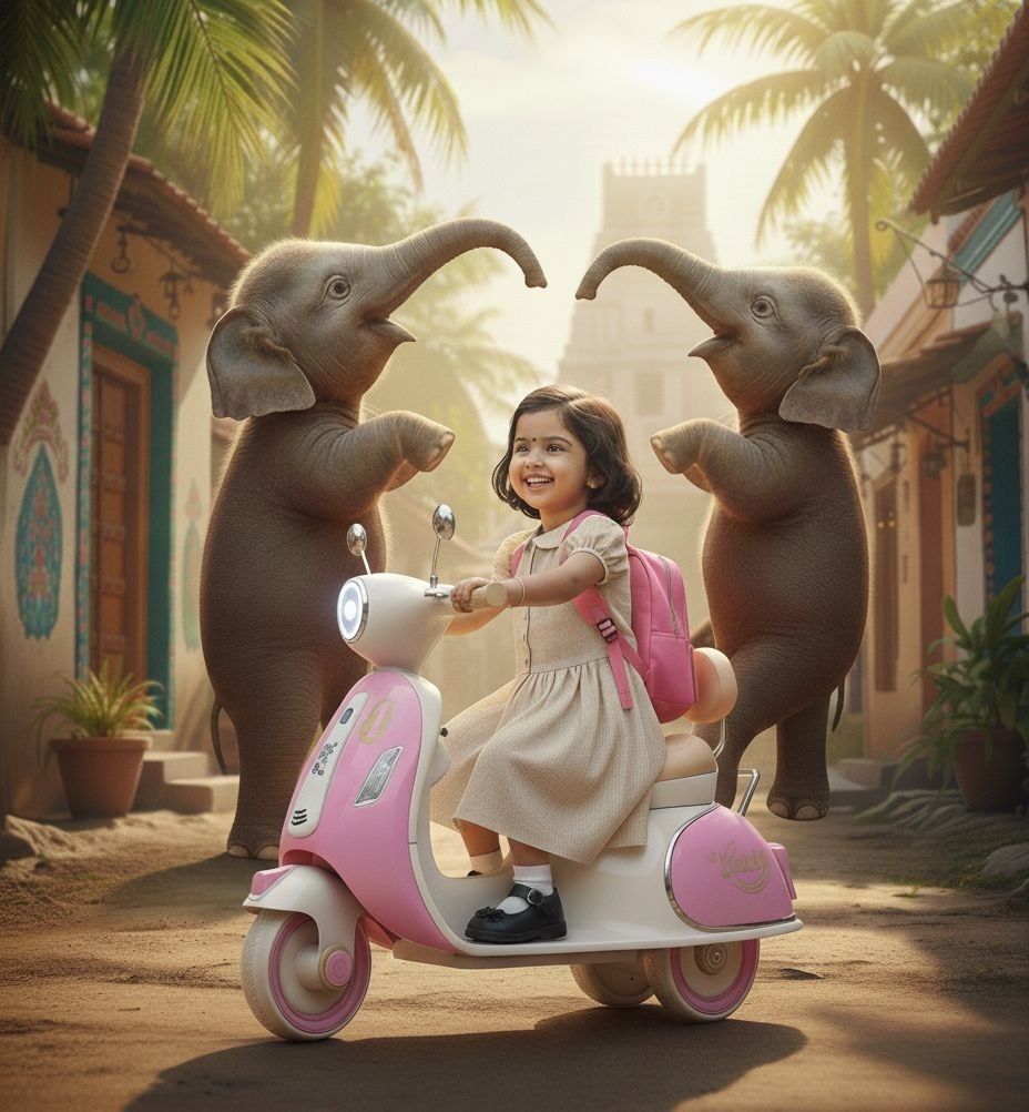 oh baby V-pink Scooter Battery Operated Ride On-picture-37