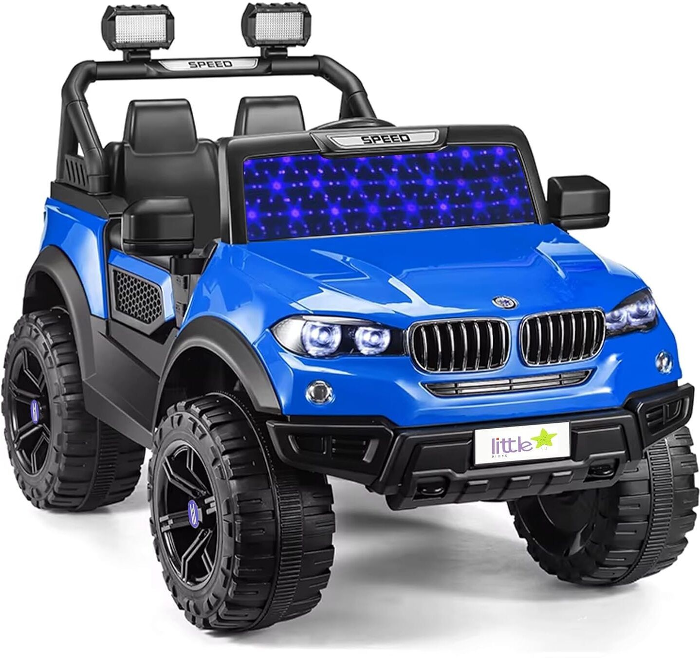 Battery Operated Jeep for Kids Ride On Toy Kids Car with Bluetooth Music & Light Jeep Battery Operated Ride On-image-24