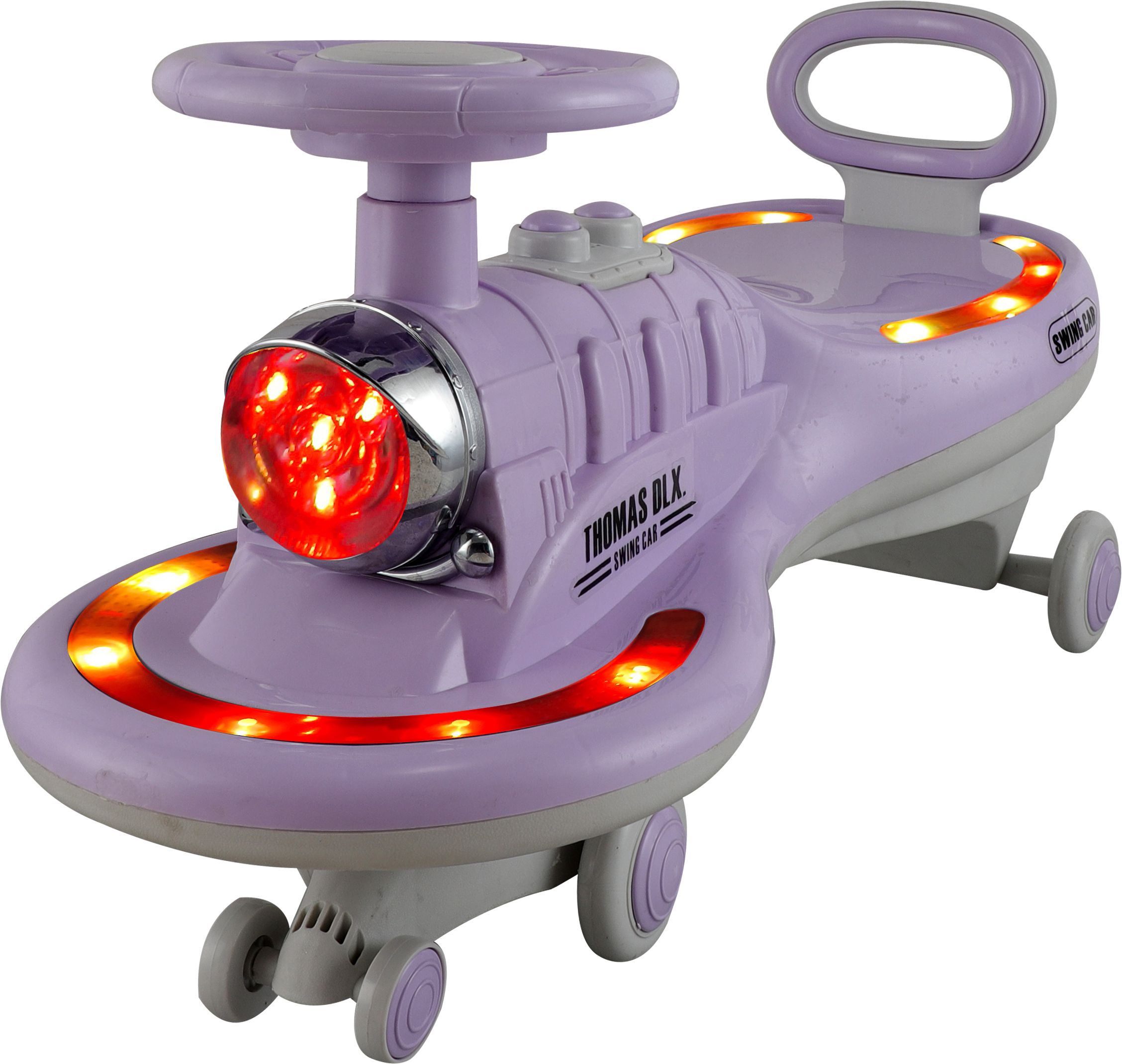 joyride Thomas DLX Light-Up Magic Car |Toy for Kids| Lights, Music & 360° Swivel Wheels Rideons & Wagons Non Battery Operated Ride On-picture-7