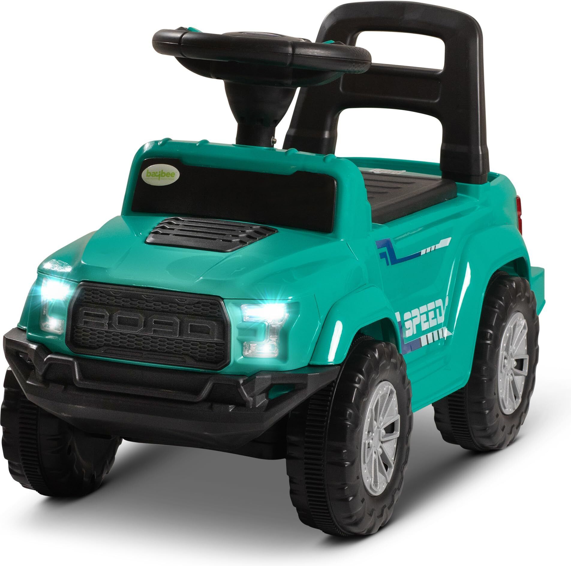Road Speedy Baby Rideon Jeep Toys for Kids Push Car with Music & Light 1-4 Years Rideons & Wagons Non Battery Operated Ride On-image-18