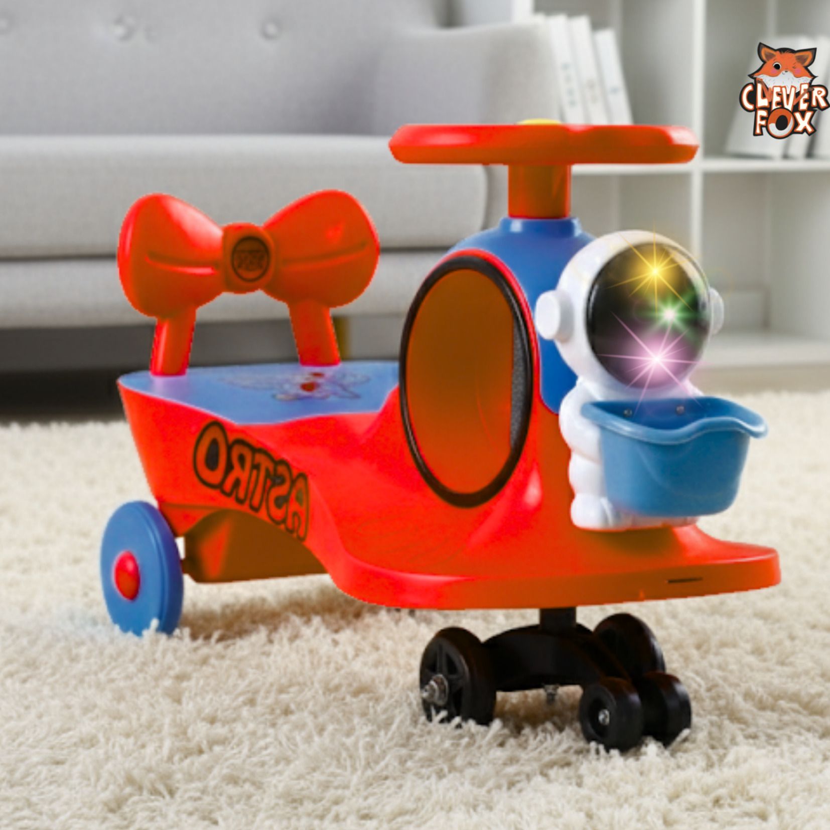 Clever Fox Rapid Swing Magic Car Rideons & Wagons Non Battery Operated Ride On-picture-20