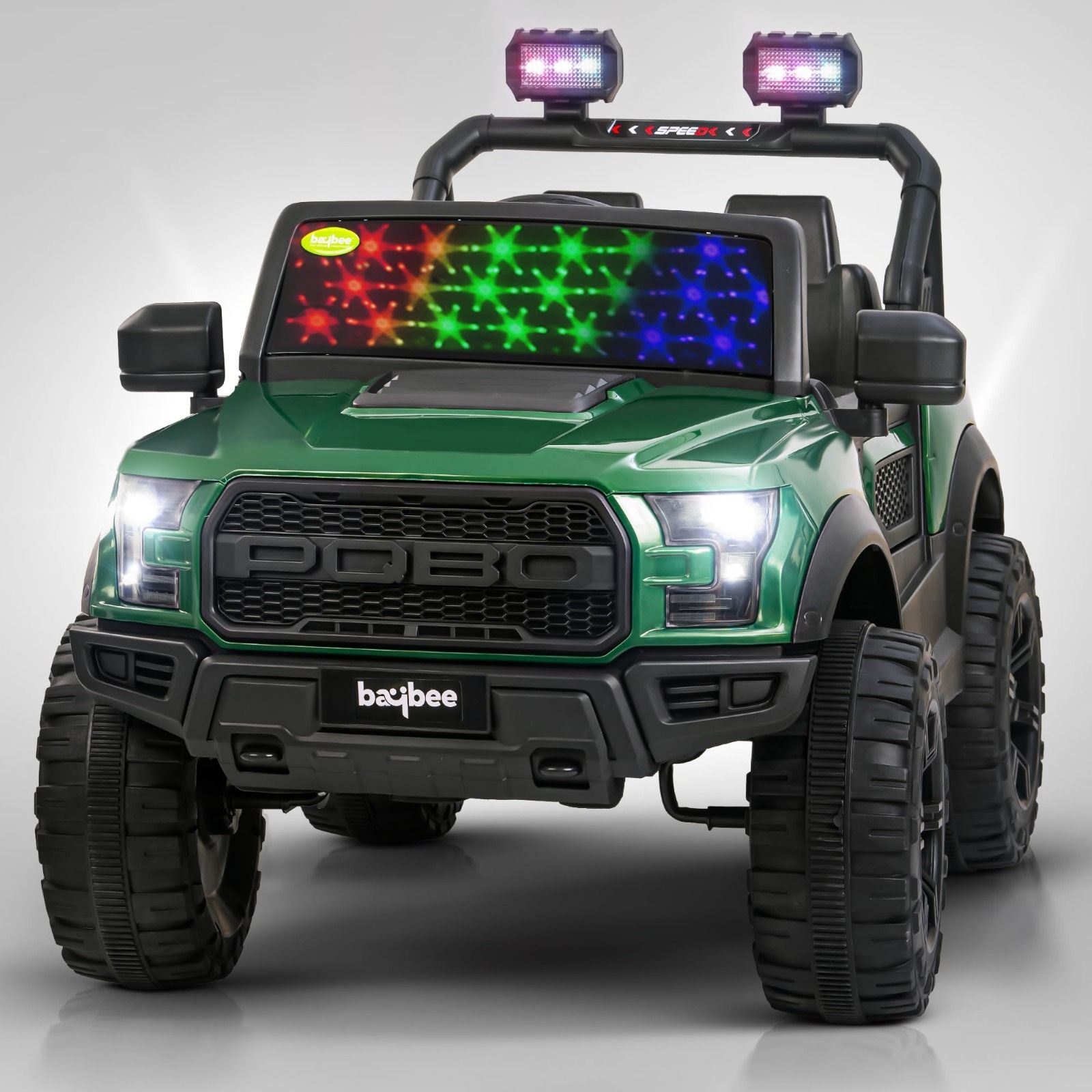baybee Bronco Rechargeable Jeep for Kids, Ride on Toy Kids Car with Bluetooth, Music Jeep Battery Operated Ride On-picture-49